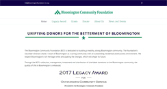 Desktop Screenshot of bloomingtonfoundation-mn.org